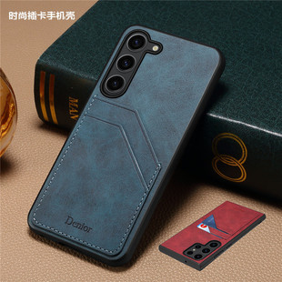 a55 5G case适用三星A25 5g手机壳卡包samsung a35 card case卡槽后盖皮套galaxy a05s手機殼s24 ultra cover