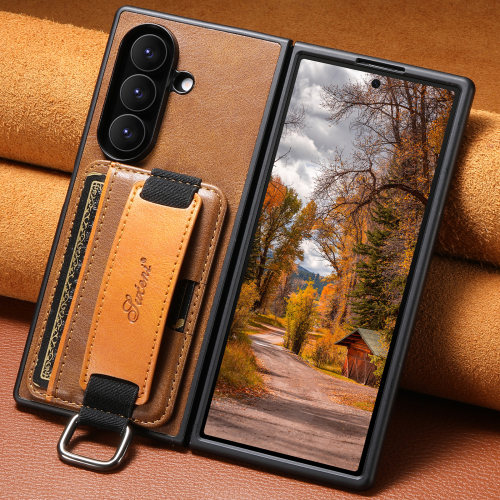 适用三星zfold8手机壳带卡包
