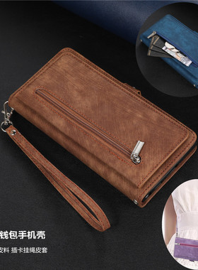 适用谷歌Pixel9pro手机壳Google pixel 8 pro case翻盖插卡pixel7A皮套6pro全包5a钱夹斜挎绳機殼rope cover