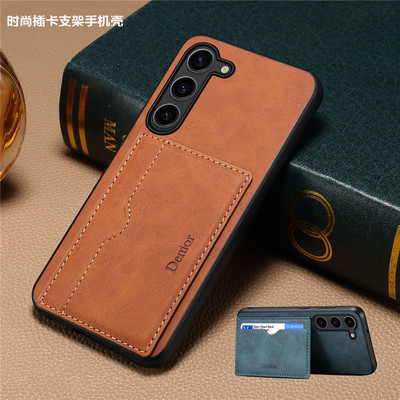 适用三星s24fe手机壳插卡