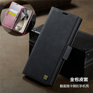 适用三星note20ultra手机壳卡套samsung a55 case翻盖插卡a14皮套a325g可放卡a34电话壳a53全包a16防摔a52s新