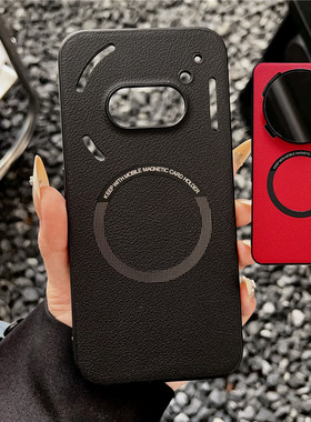 适用NothingPhone3APro手机壳创意nothingphone2A保护套防摔车载磁吸后盖電話套情侣手機殼薄小众case cover
