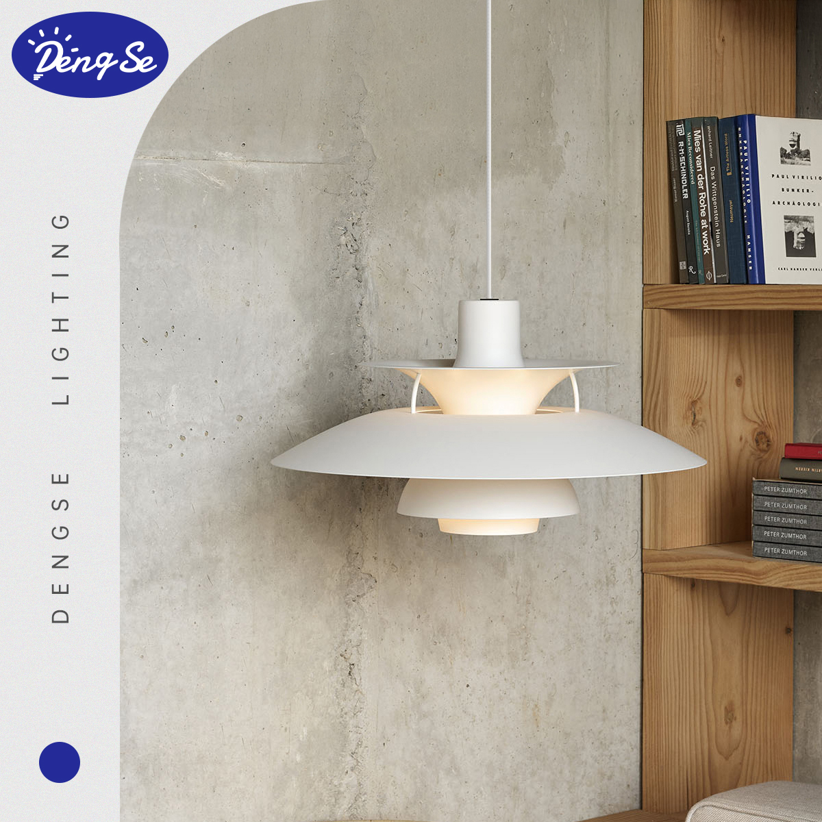 灯色 丹麦ph5餐厅飞碟吊灯北欧现代简约设计师咖啡厅吧台岛台灯具