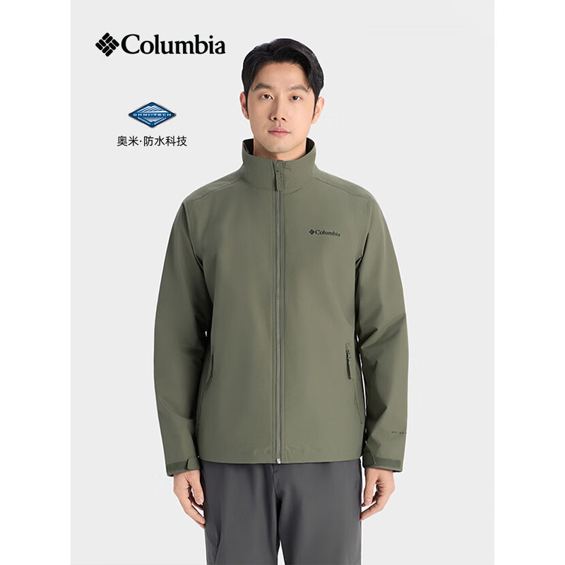 Columbia哥伦比亚冲锋衣男26春夏新款户外旅行防水立领外套XE5606