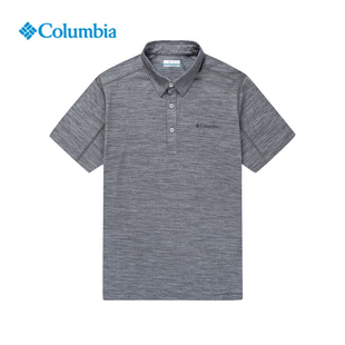 POLO衫 哥伦比亚户外春夏男子降温速干凉爽轻薄运动休闲短袖 AE1639