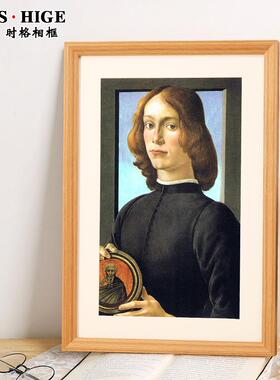 实木画框装裱挂墙a3相框8kA4开素描卡纸大尺寸外框架定制任意尺寸