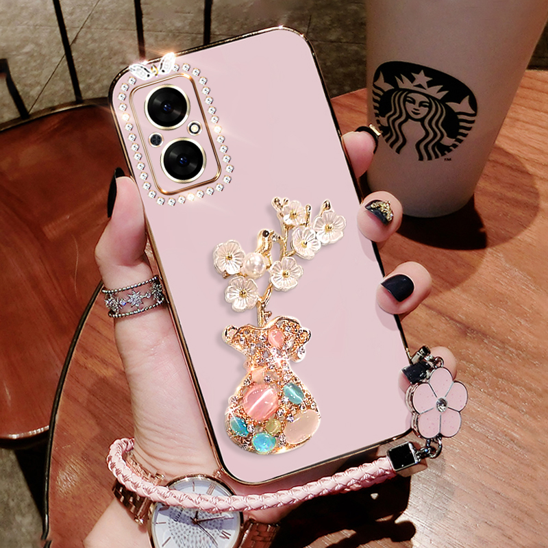 oppoa96手机壳防摔OPPOA96 5G手机套全包边PFUM10外壳opopa96手机外壳opa96简约硅胶大气高档软OPA96女款潮牌