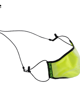 意大利SUBTREND潮牌荧光黄时尚防风创意个性口罩透气男女