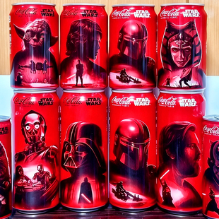 日本进口可口可乐星球大战联名限定款碳酸饮料罐装汽水收藏版