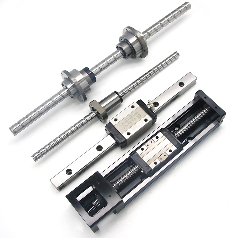 台湾TBI精密滚珠丝杠SFU SFH 1605 1610 2020 2010 2510丝杆套装