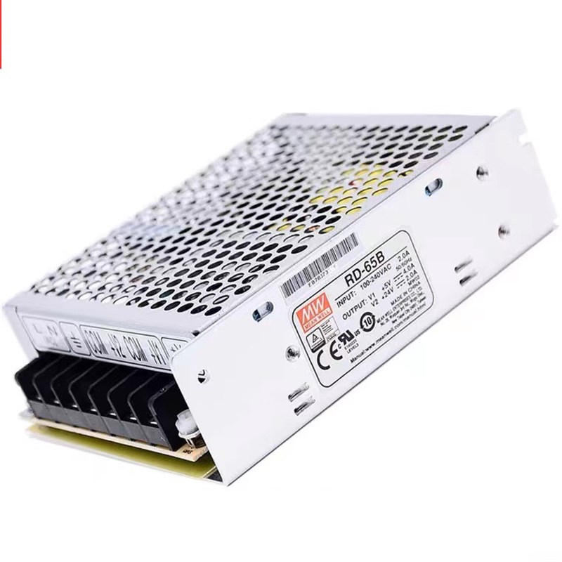 明纬双路输出RD-35/50/65/85/125A/B/C/D开关电源直流5V12V/5V24V