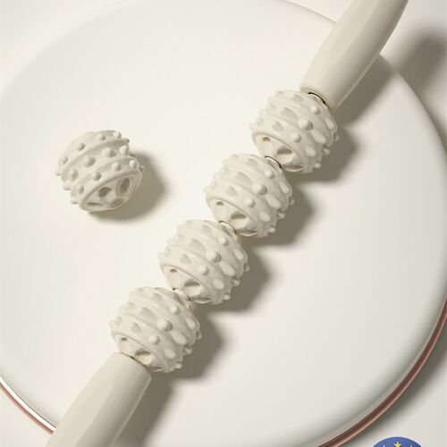 狼牙棒疏通经络按摩滚轮棒放松腿部肌肉小腿滚腿筋膜放松琅琊滚轴