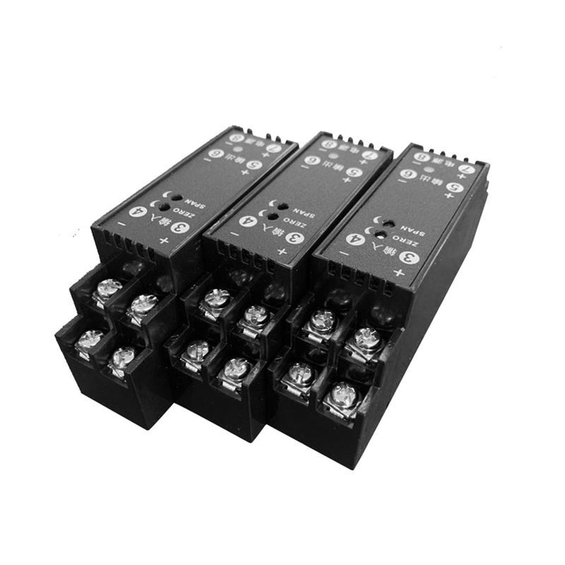 WS1521直流电流电压变送器信号隔离器4-20MA转0-1V0V模拟量转换器