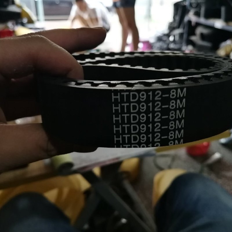 小鸟中置电机电动摩托车电摩皮带大阳电动车带配件HTD 912-8M-28