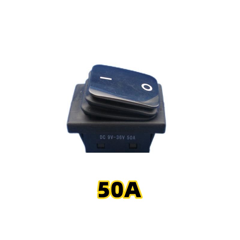 耐高温大电流小车电动车电瓶电源开关4脚大银点DC12V24V48V60V50A