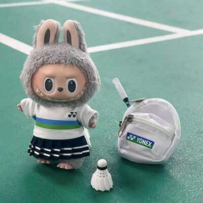 拉布布羽毛球服套装男女帽子