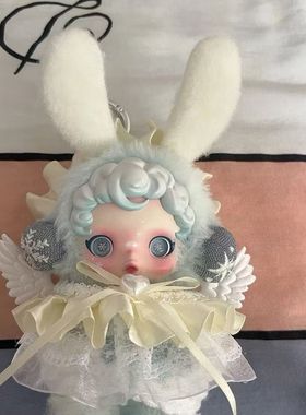 仅娃衣仅娃衣)sp可爱朝晖天使娃衣黄色系奶油泡泡搪胶公仔裙