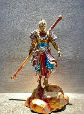 美猴王黑神话悟空装饰金棒周边人物斗胜佛客厅电视柜装饰