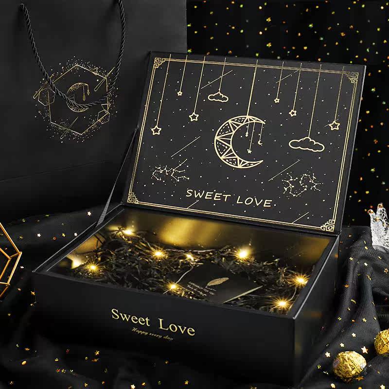 礼盒空盒仪式感精致生日男生礼品包装盒惊喜sweetlove礼物盒