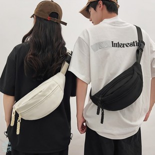 潮流胸包斜挎包男款骑行腰包2025新款女生休闲 ??小挎包高级感
