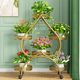 花架子客厅落地式 室内家用阳台置物架多层铁艺绿萝植物摆放花盆架