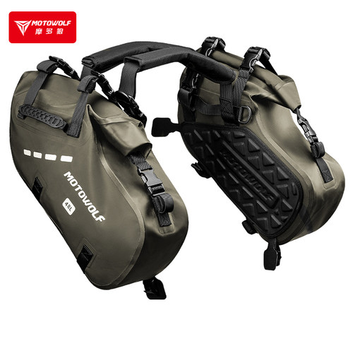 摩多狼摩旅机车骑行大容量边包