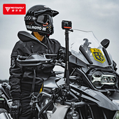 摩多狼摩托车改装 配件手机直播延长支架机车骑行运动相机固定支架