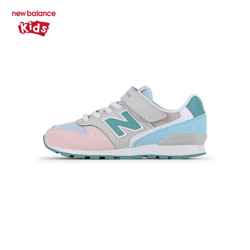 New Balance nb童鞋4-14岁中大童男女26年新款拼色休闲鞋Y9965B0