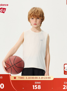 【吸湿速干】New Balance nb童装男女童夏新款无袖背心ND7GG62103