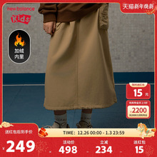 【加绒】New Balance nb童装女童新款舒适复古时尚裙子ND7WE45102