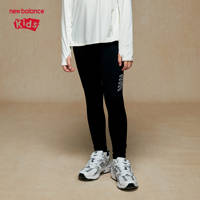 New Balance nb童装女童打底裤时尚舒适运动休闲裤子ND7SE33082