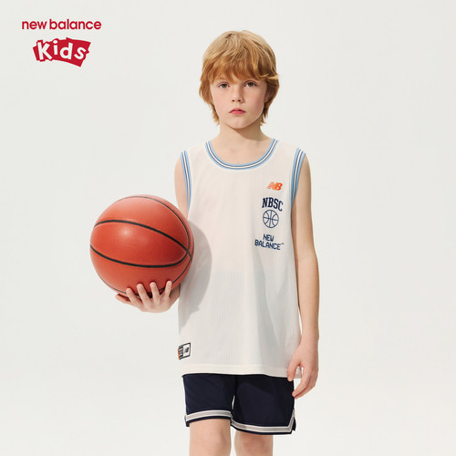 New Balance nb童装男女童26年夏季新款休闲清爽背心ND7GG22043