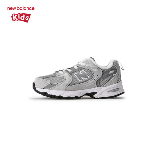 New Balance nb童鞋男女0-4岁小童秋冬潮酷灰色密网运动鞋IZ530CK