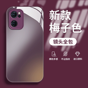 适用于OPPOReno7手机壳新款女Reno7高级感Reno7SE摄像头全包镜头7Pro不会撞壳的硅胶ins情侣款防摔保护套潮牌