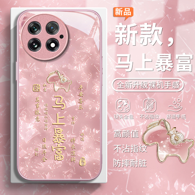 适用一加系列马上暴富手机壳