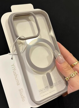 适用苹果16Promax手机壳17air/iPhone15Pro磁吸ip14肤感13透明12新款11防摔保护套简约xsmax创意8plus二代SE2