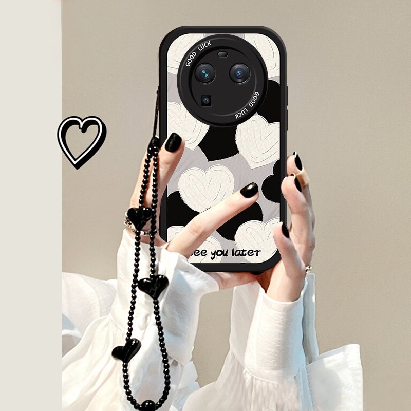 OPPOFINDX6Pro手机壳油画爱心