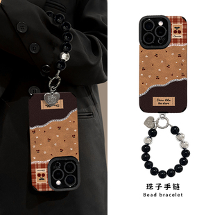 适用碎花樱桃苹果17air手机壳16E新款 iPhone15promax外14plus轻奢风13女12全包11防摔8保护套7专用xsmax硅胶