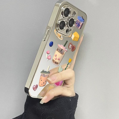 适用苹果系列全型号手机壳蛋糕奶