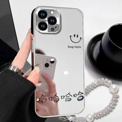 适用苹果系列手机壳笑脸哈哈
