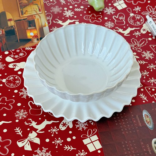 VILLATTEASTIERde简约白瓷盘碗