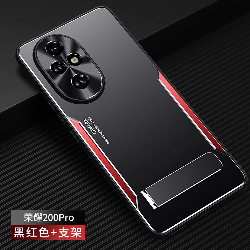 华为荣耀200手机壳honor200pro金属壳ELPAN ELI一AN00 散热ELP男honr200 por 后盖ELIAN00支架pr0荣誉h200peo