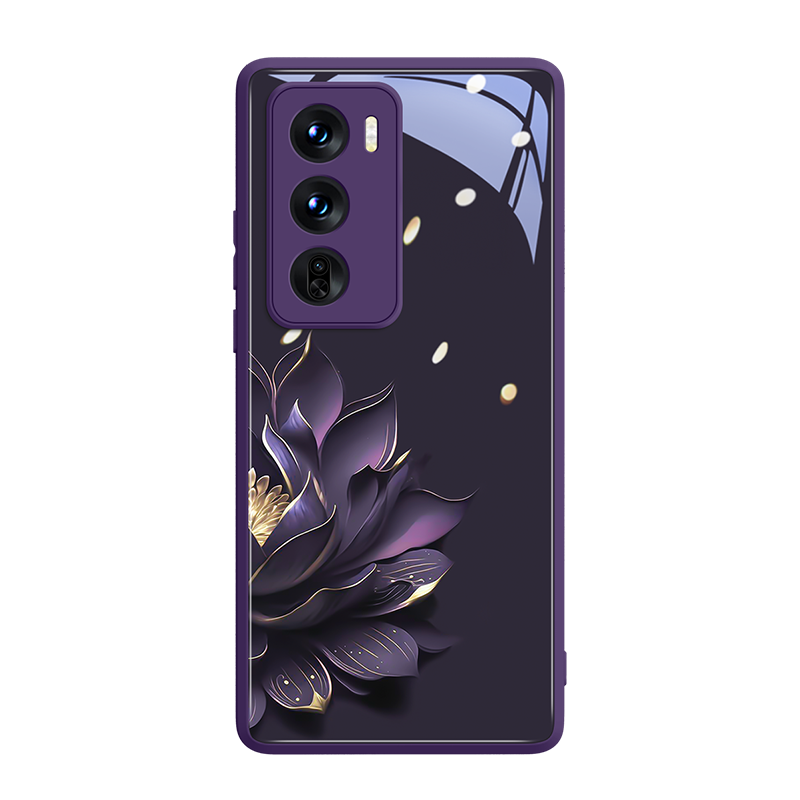OPPO Reno12手机壳opporeno12pro曲屏ren10玻璃壳op8 PJV110 ren012p oppo