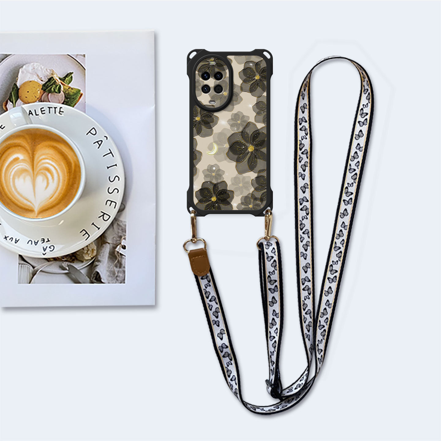 日韩艺术商务保护壳月光白金