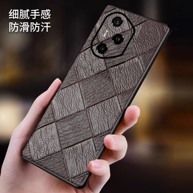 荣耀300手机壳honor300u真皮ultra保护套AMP一AN00黑色耐脏AMM女por男ampan全包p后盖honr30pro amman00 ANOO