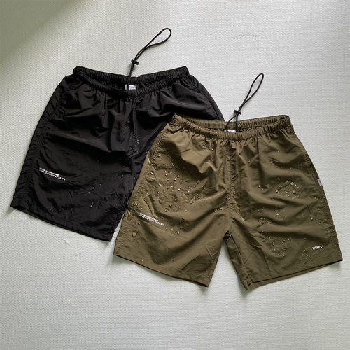 WTAP经典轻薄速干防泼水潮沙滩裤