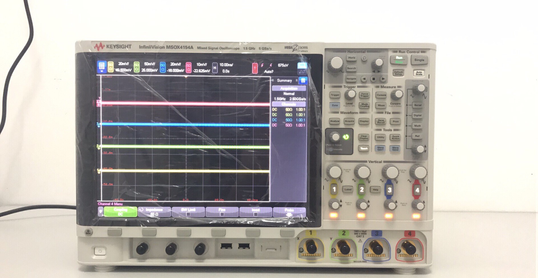 美国是德KEYSIGHT(原安捷伦) MSOX4154A DSOX4154A数字存储示波器