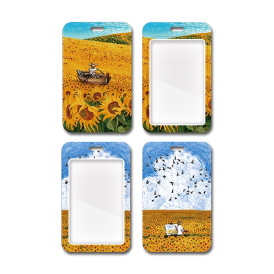 向日葵梵高卡套小众ins