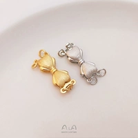 K105-3 Buckle в форме сердца 18K золотой двойной ряд 1