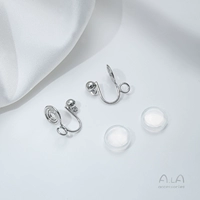 Украшение, силиконовые клипсы, модель R194, 1 пары